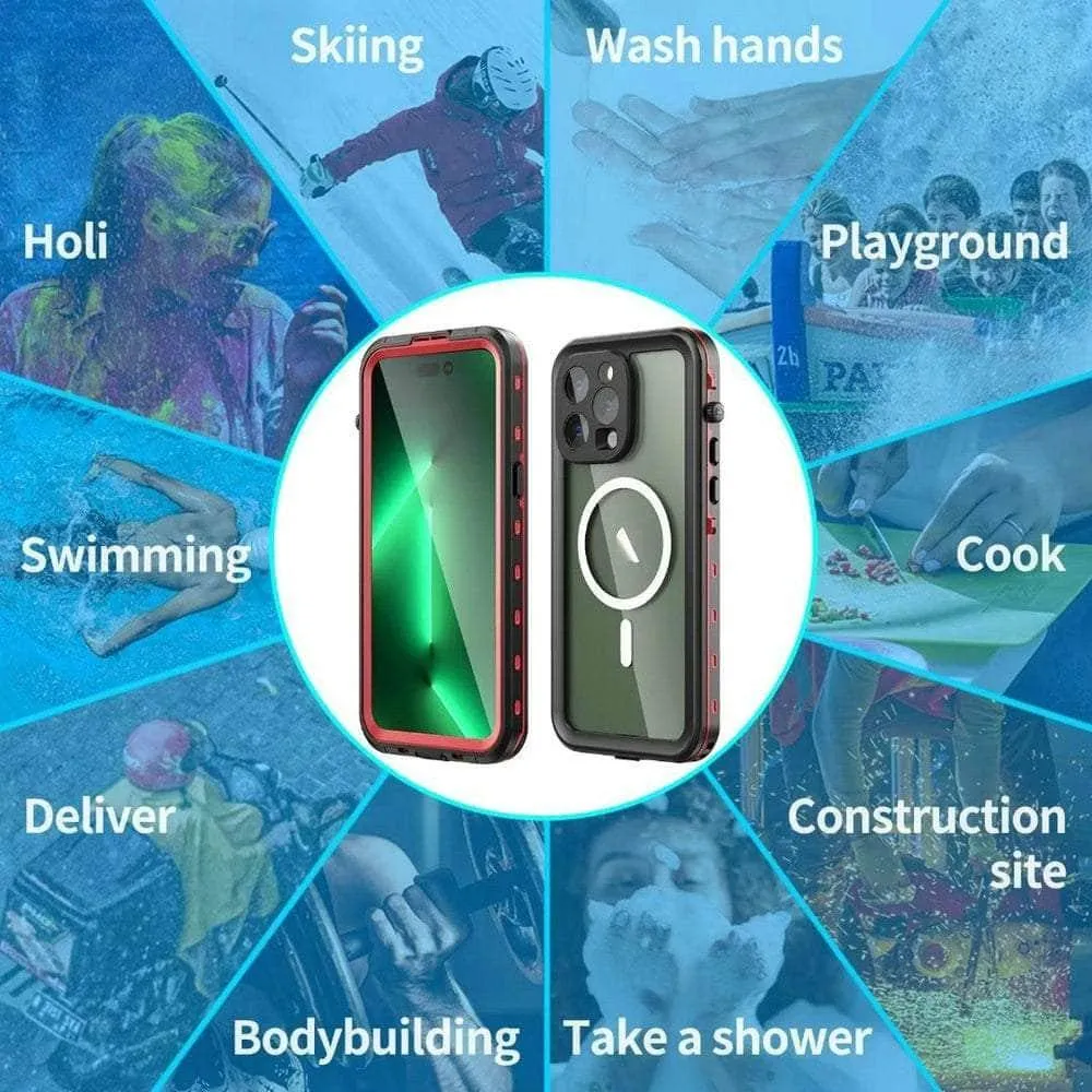 IP68 WaterProof iPhone 14 Pro Max Diving MagSafe Case