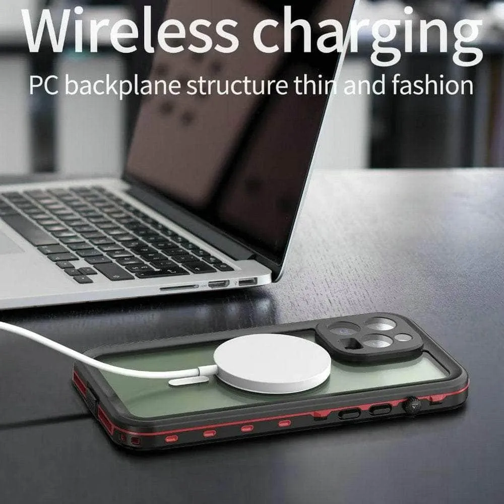 IP68 WaterProof iPhone 14 Pro Max Diving MagSafe Case
