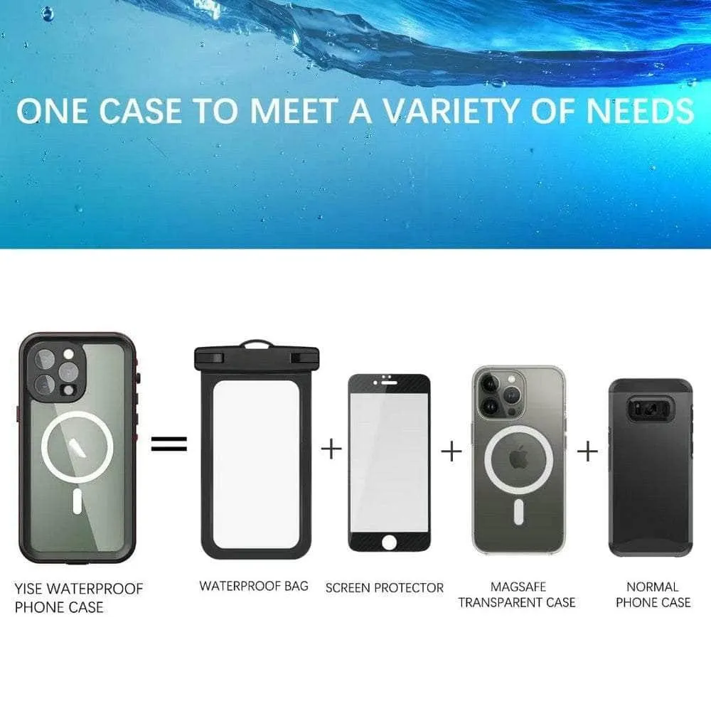 IP68 WaterProof iPhone 14 Pro Max Diving MagSafe Case