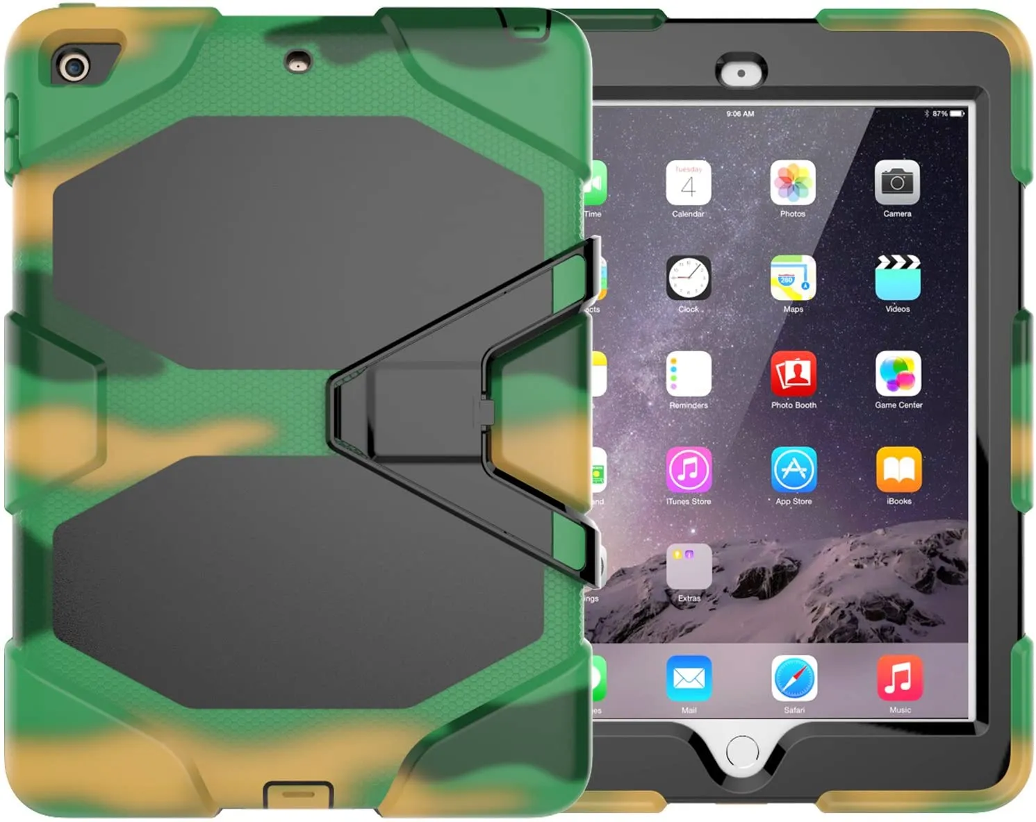 iPad 4 Case iPad 2 iPad 3 Case Cover Rugged Shockproof Case