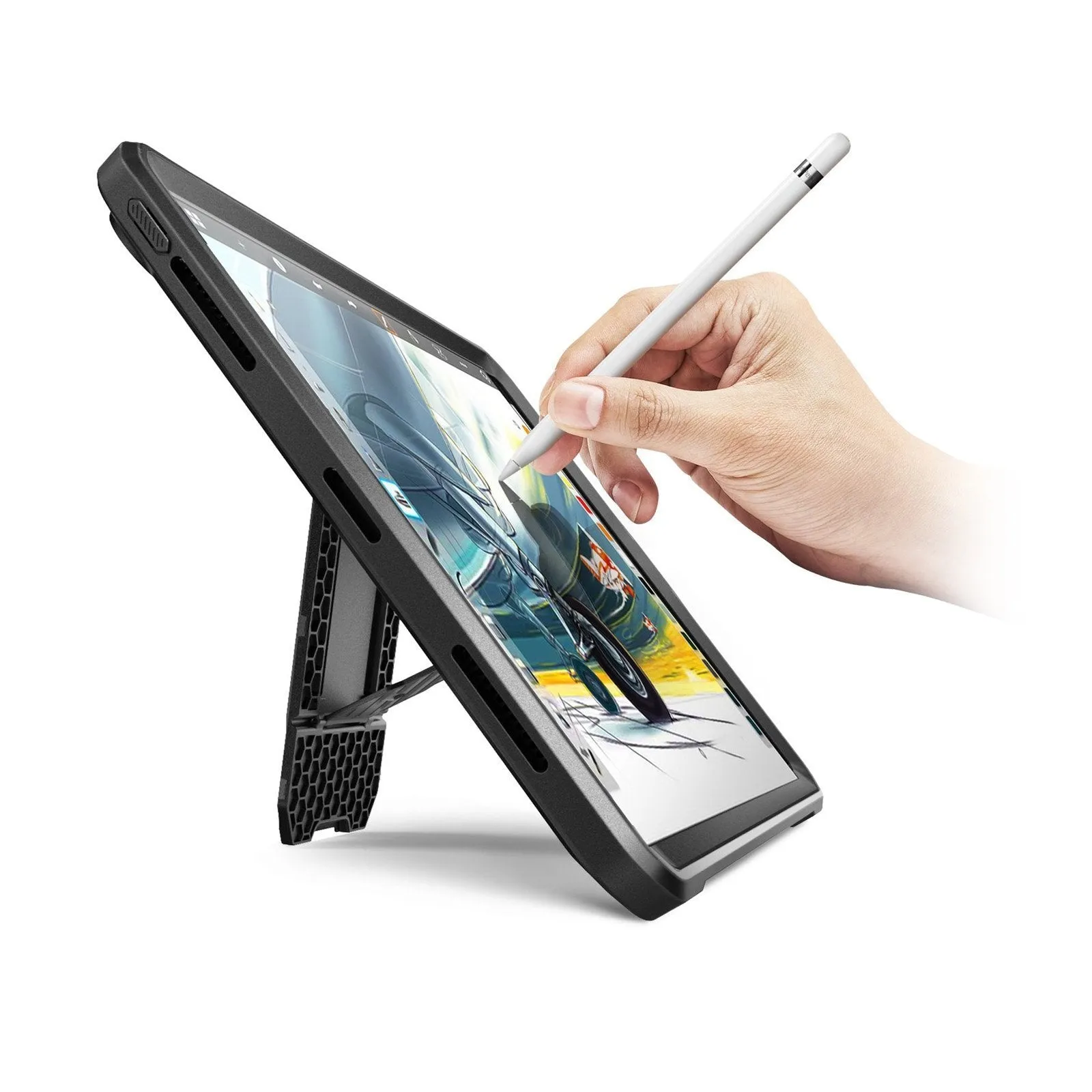iPad Pro 11 inch 2018 Unicorn Beetle Pro Full-Body Case-Black