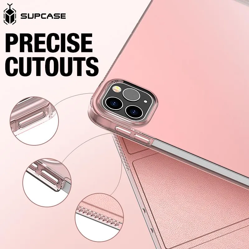 iPad Pro 12.9 inch (2020) Unicorn Beetle Royal Leather Case-Rose Gold