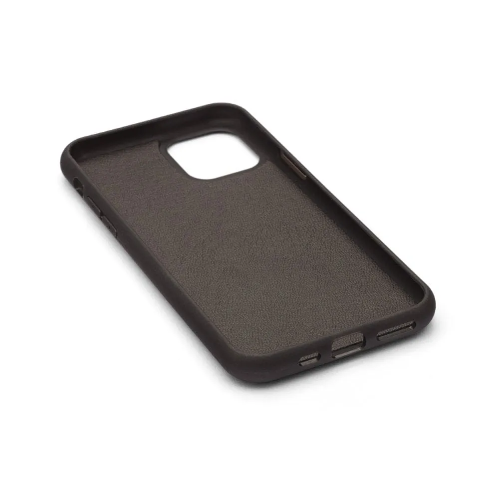 iPhone 11 Pro Max Protective Leather Cover - Brown