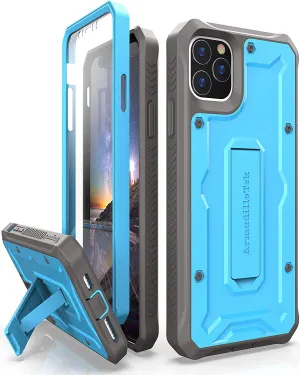 iPhone 11 Pro Max Rugged Case - Military Grade - 21 Feet Drop Proof - Blue