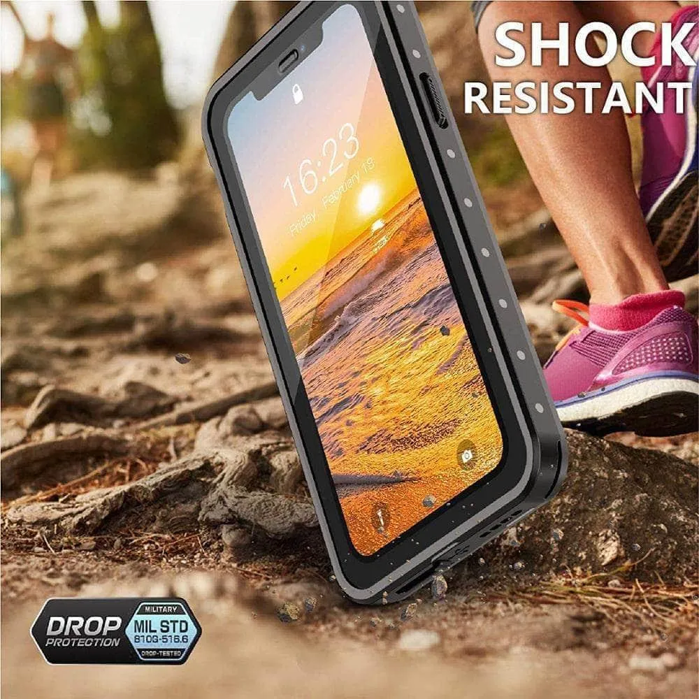 iPhone 11 Waterproof Case Full-Body Rugged Built-in Screen Protector