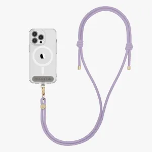 iPhone 12 Pro Max Clear Case with Crossbody Rope Strap