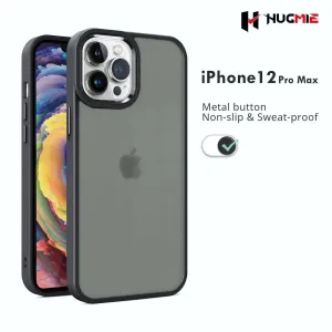 iPhone 12 Pro Max Matte Case Smart Shield-Black