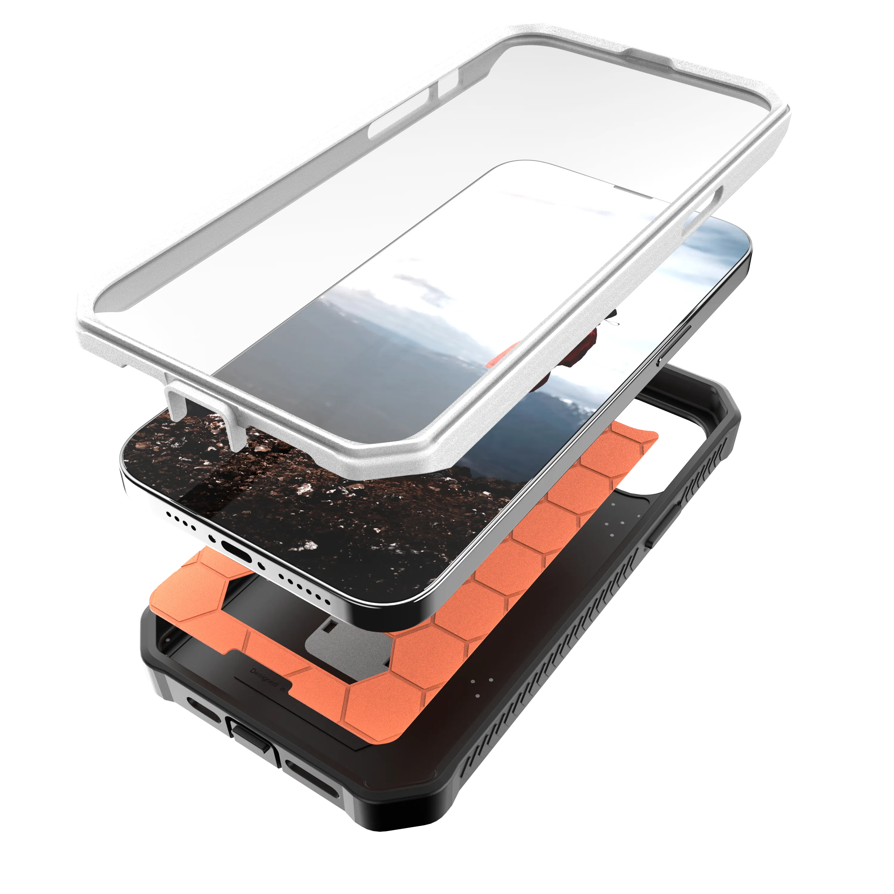 iPhone 13 Pro Max Rugged Case - Military Grade - 21 Feet Drop Proof