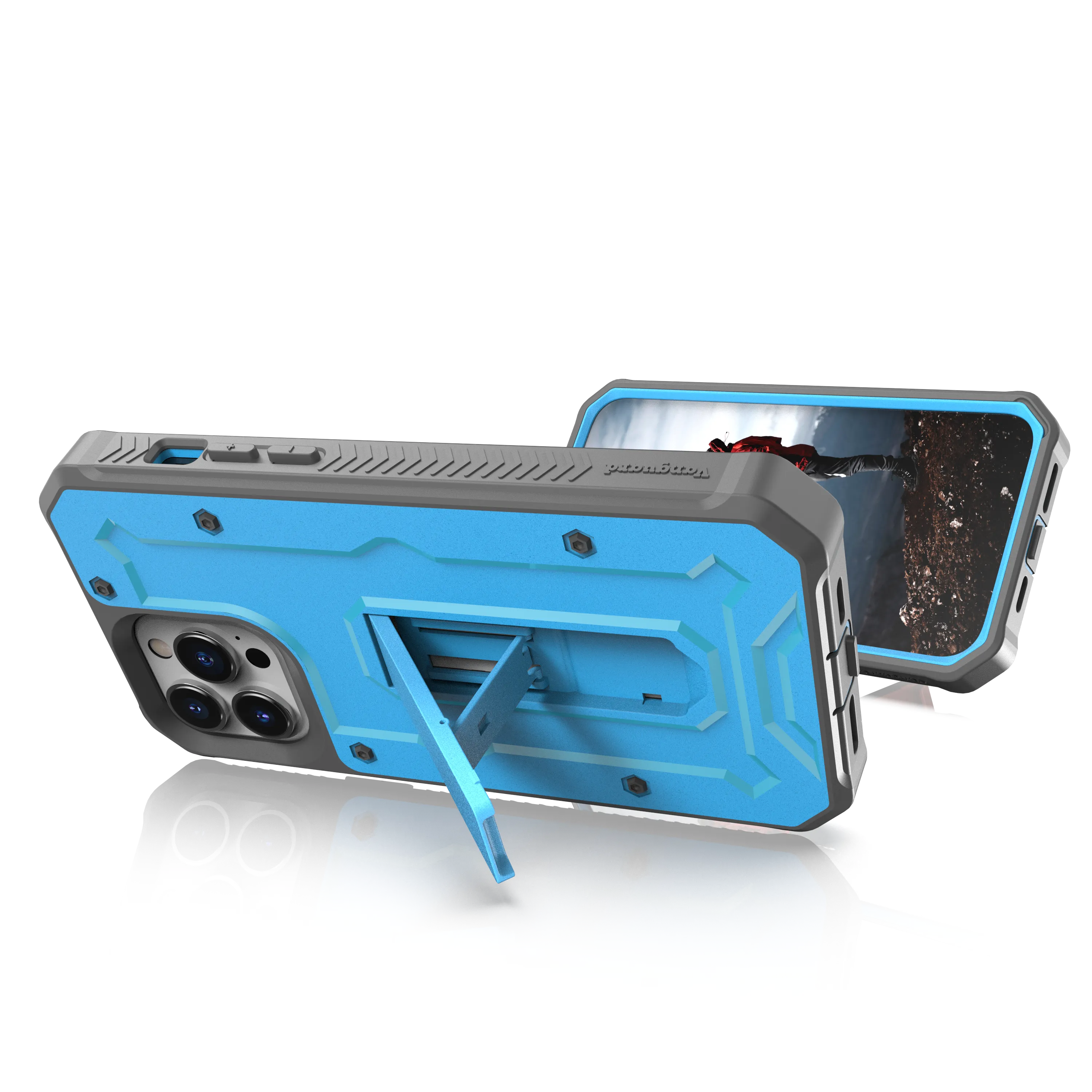 iPhone 13 Pro Max Rugged Case - Military Grade - 21 Feet Drop Proof