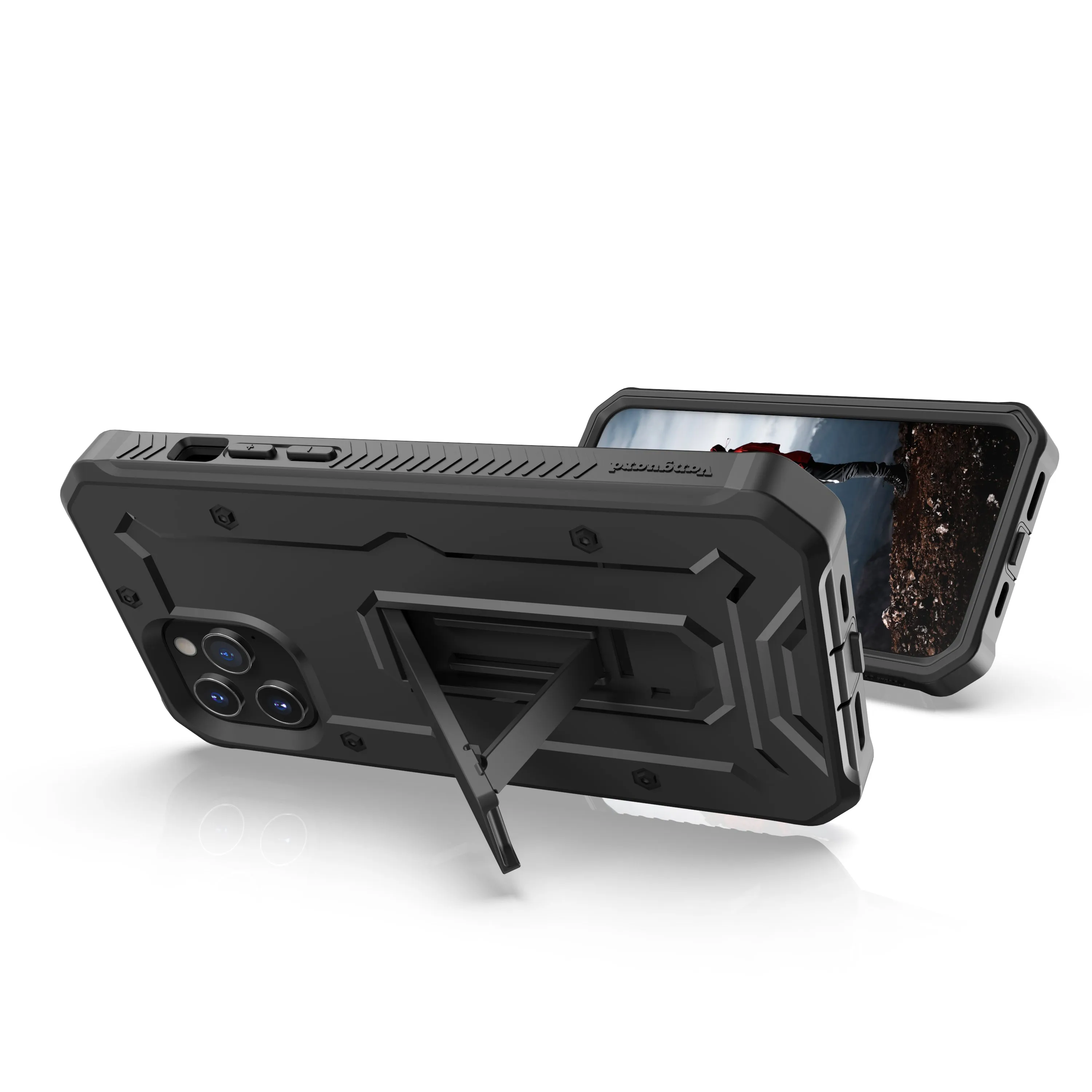 iPhone 13 Pro Max Rugged Case - Military Grade - 21 Feet Drop Proof