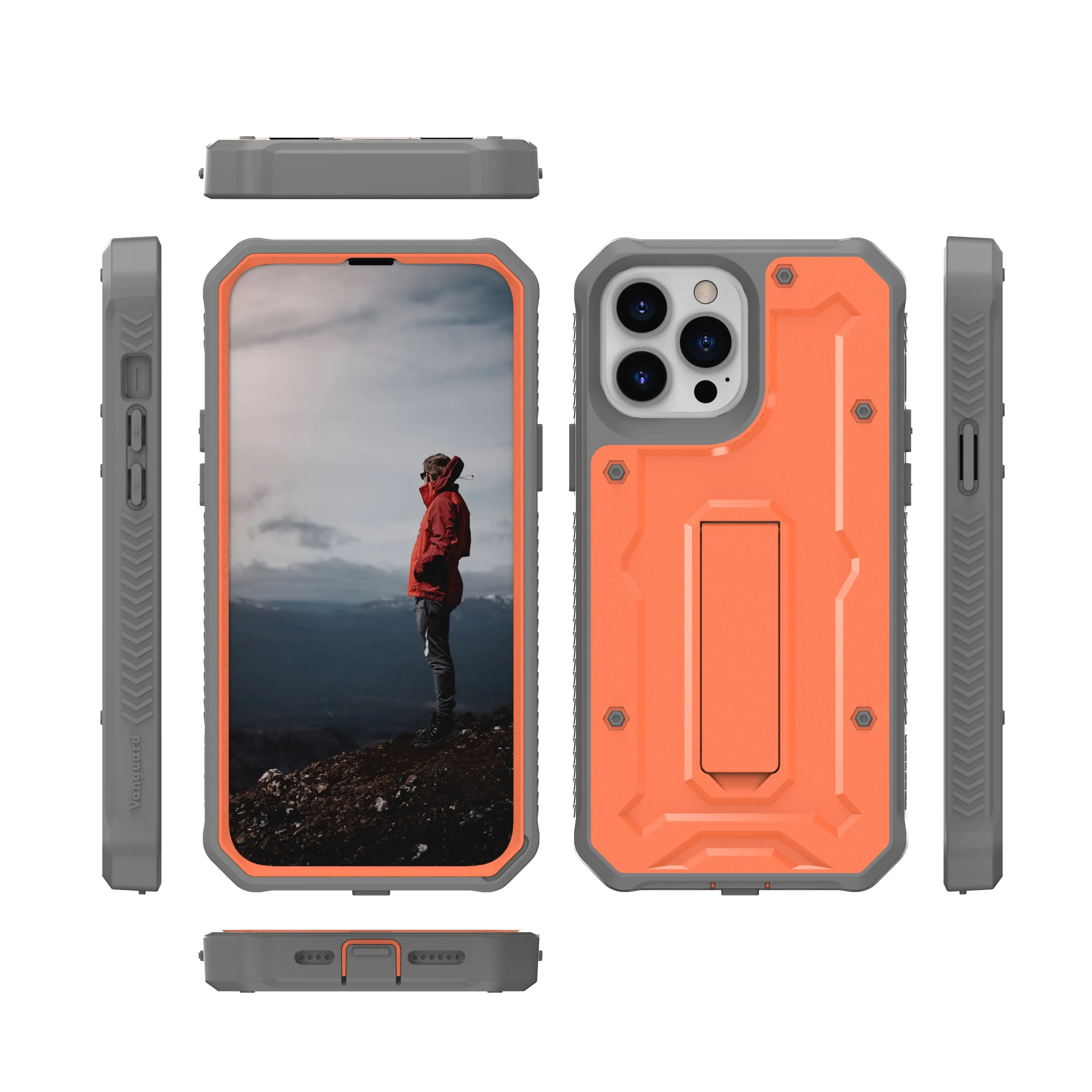 iPhone 13 Pro Max Rugged Case - Military Grade - 21 Feet Drop Proof