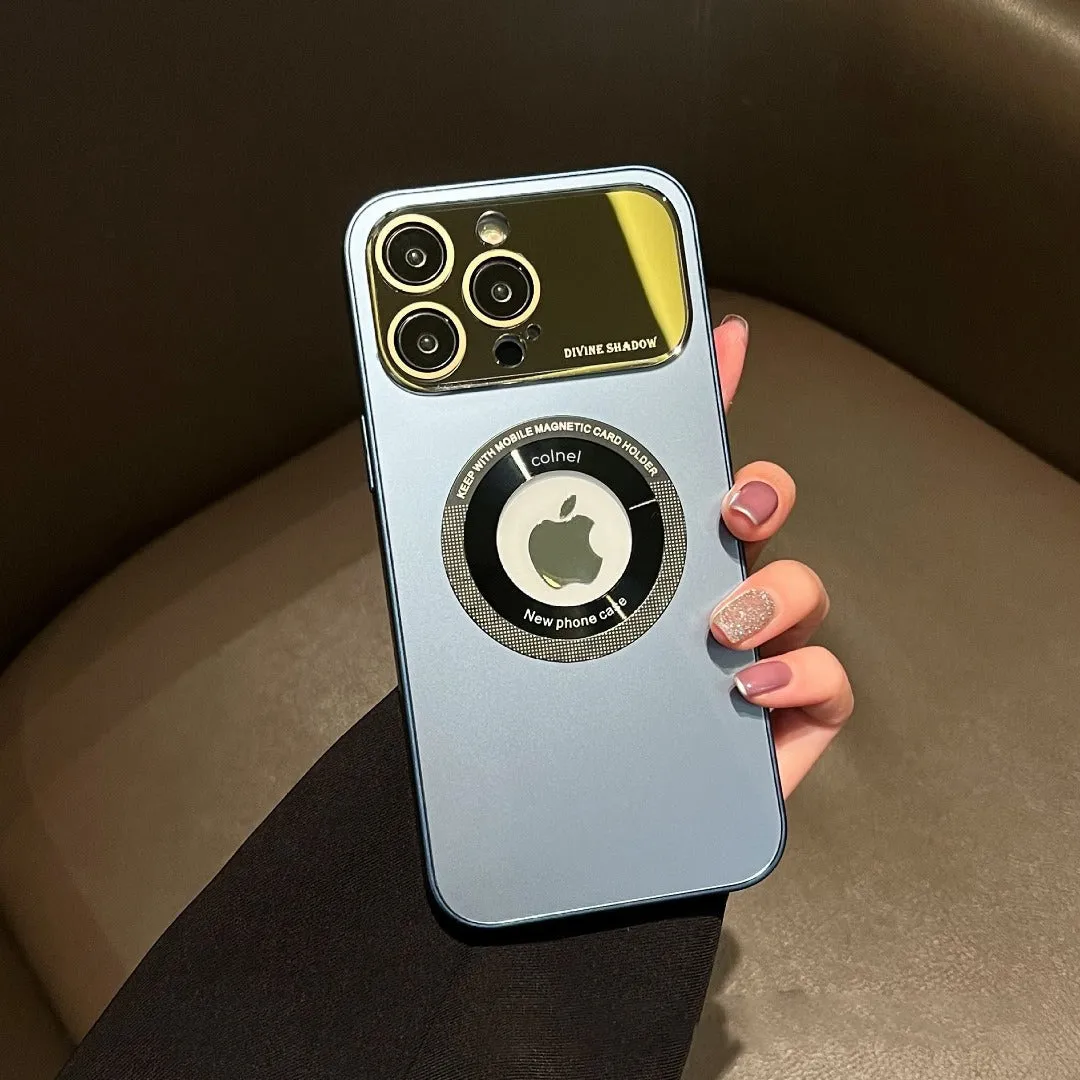 iPhone 13 Series Frosted Magnetic Suction Window Case