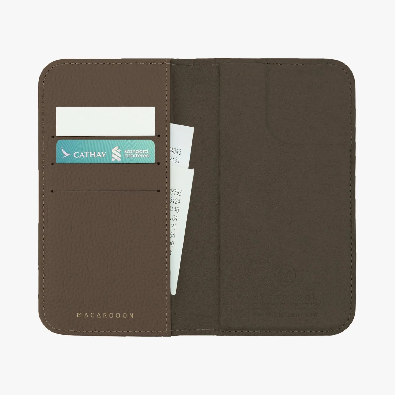 iPhone 14 MagSafe Leather Flip Cover with Leather Case