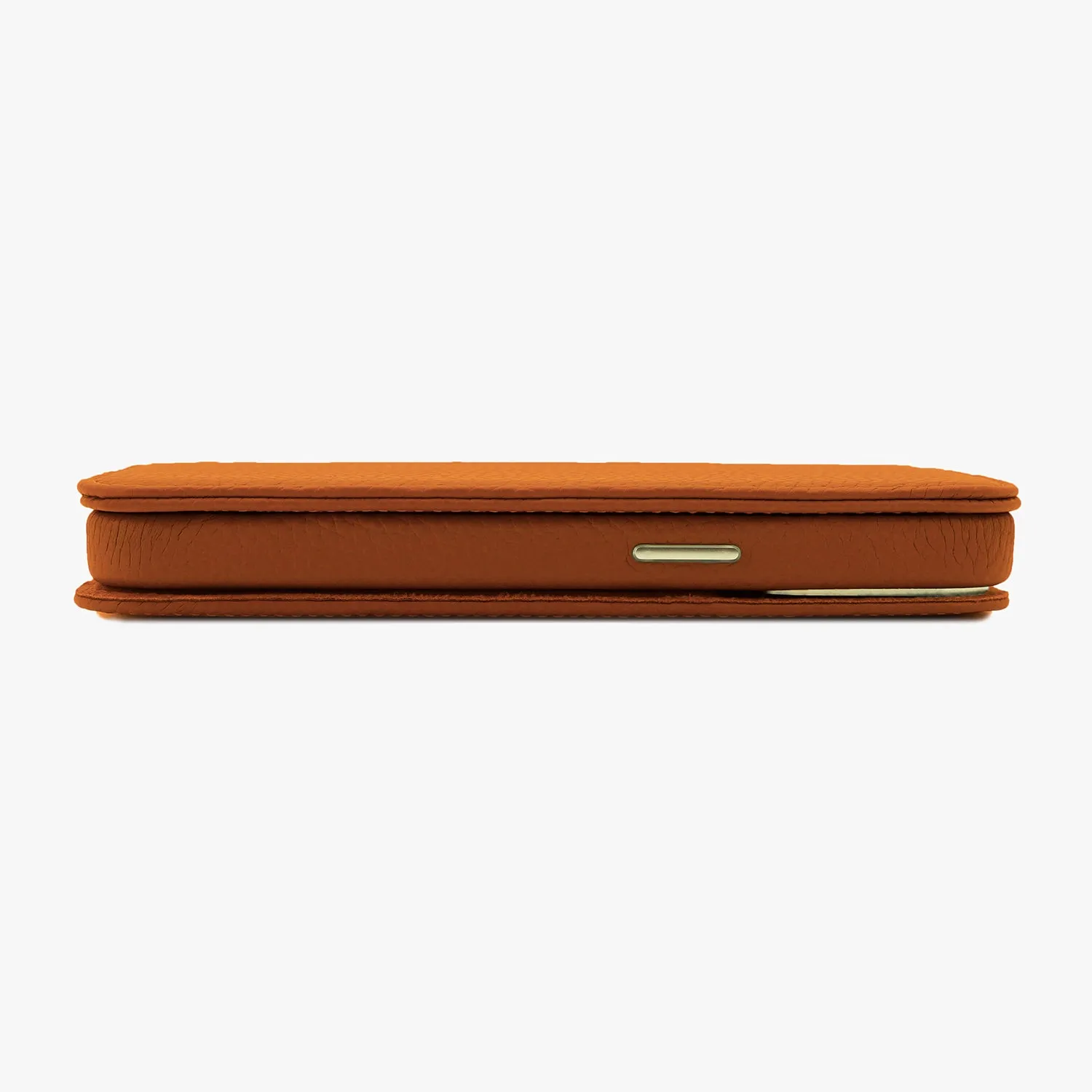 iPhone 14 MagSafe Leather Flip Cover with Leather Case