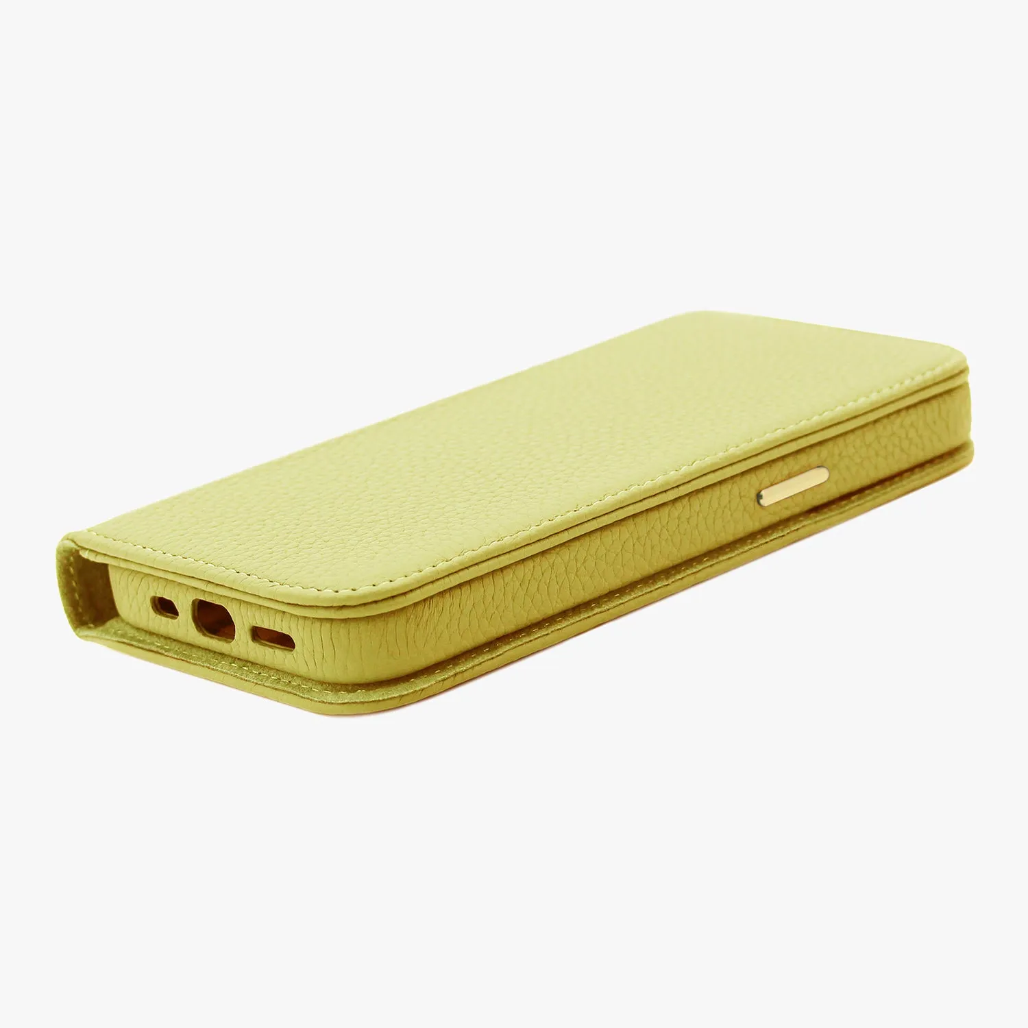 iPhone 14 MagSafe Leather Flip Cover with Leather Case