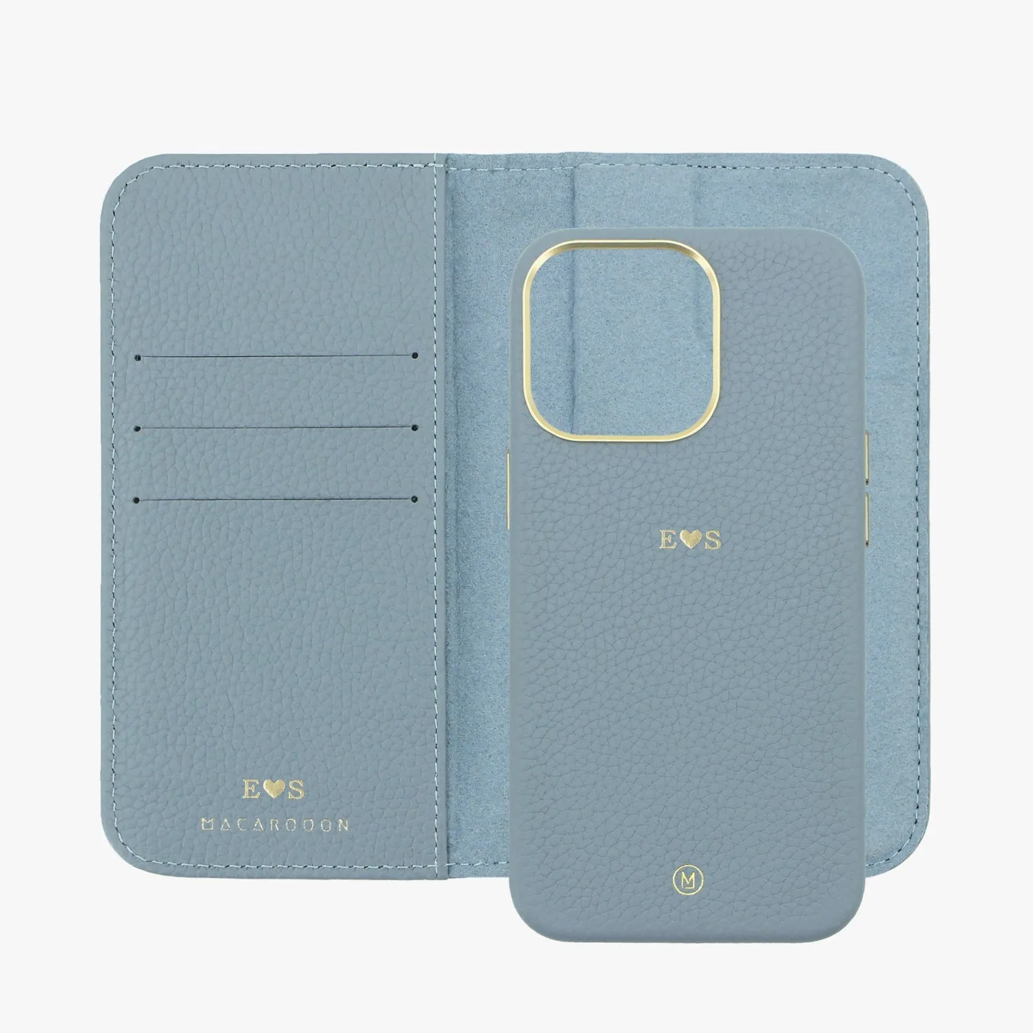 iPhone 14 MagSafe Leather Flip Cover with Leather Case