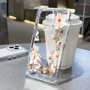 iPhone 14 Plus rubber case with camera protection - Beautiful Flowers
