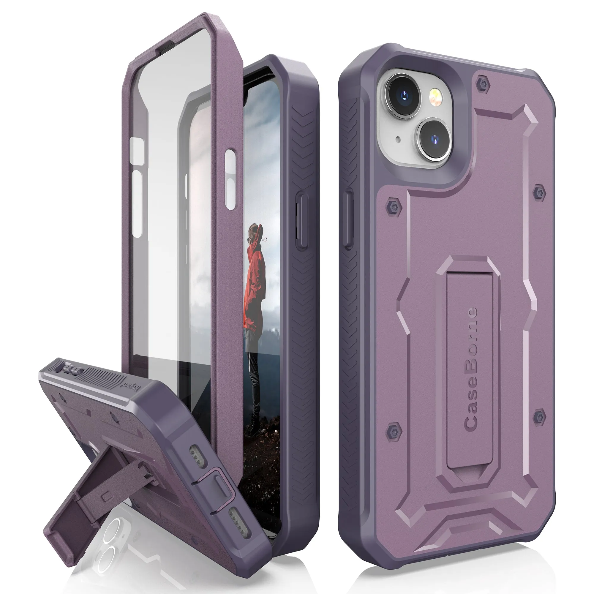 iPhone 14 Plus Rugged Case - Military Grade - 21 Feet Drop Proof