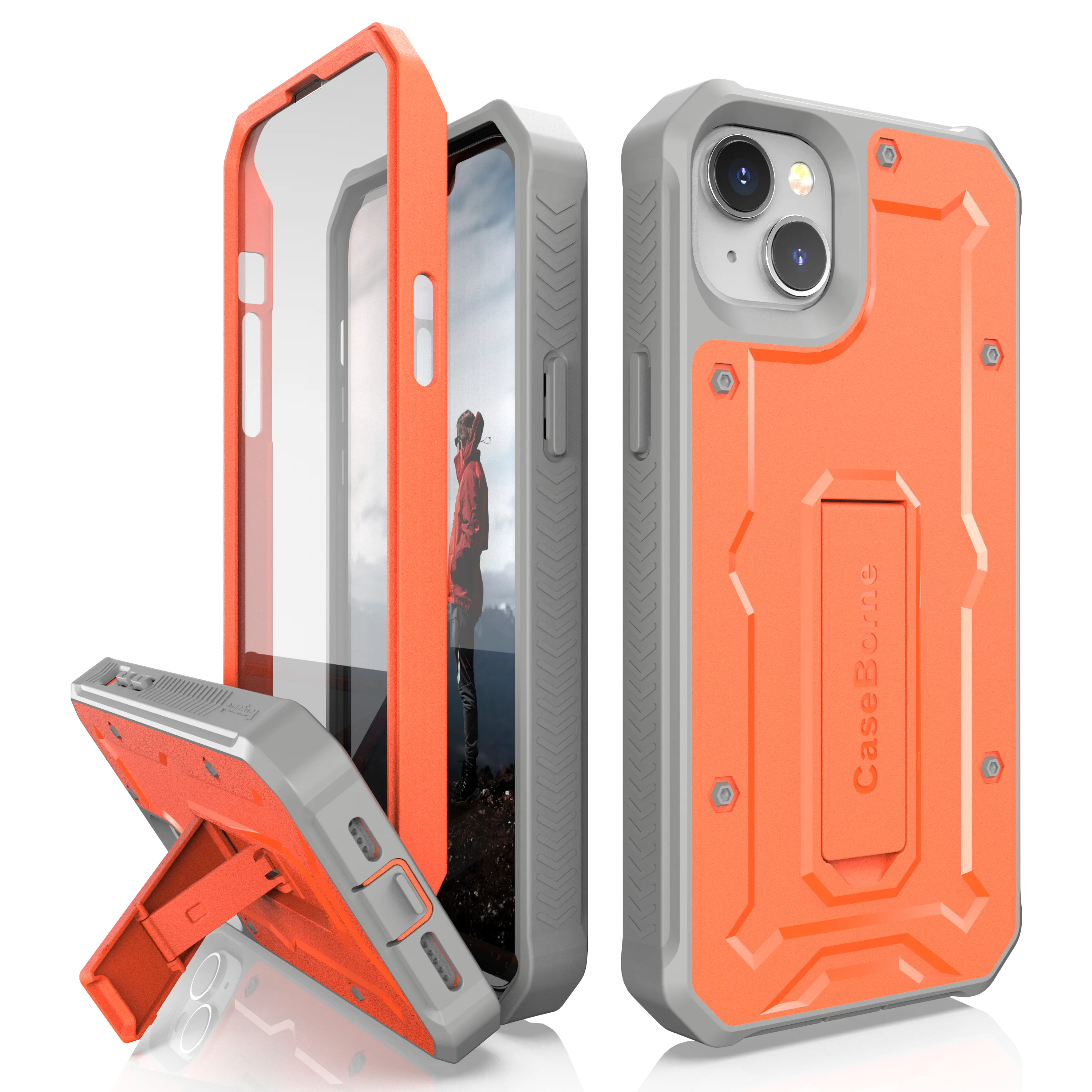 iPhone 14 Plus Rugged Case - Military Grade - 21 Feet Drop Proof