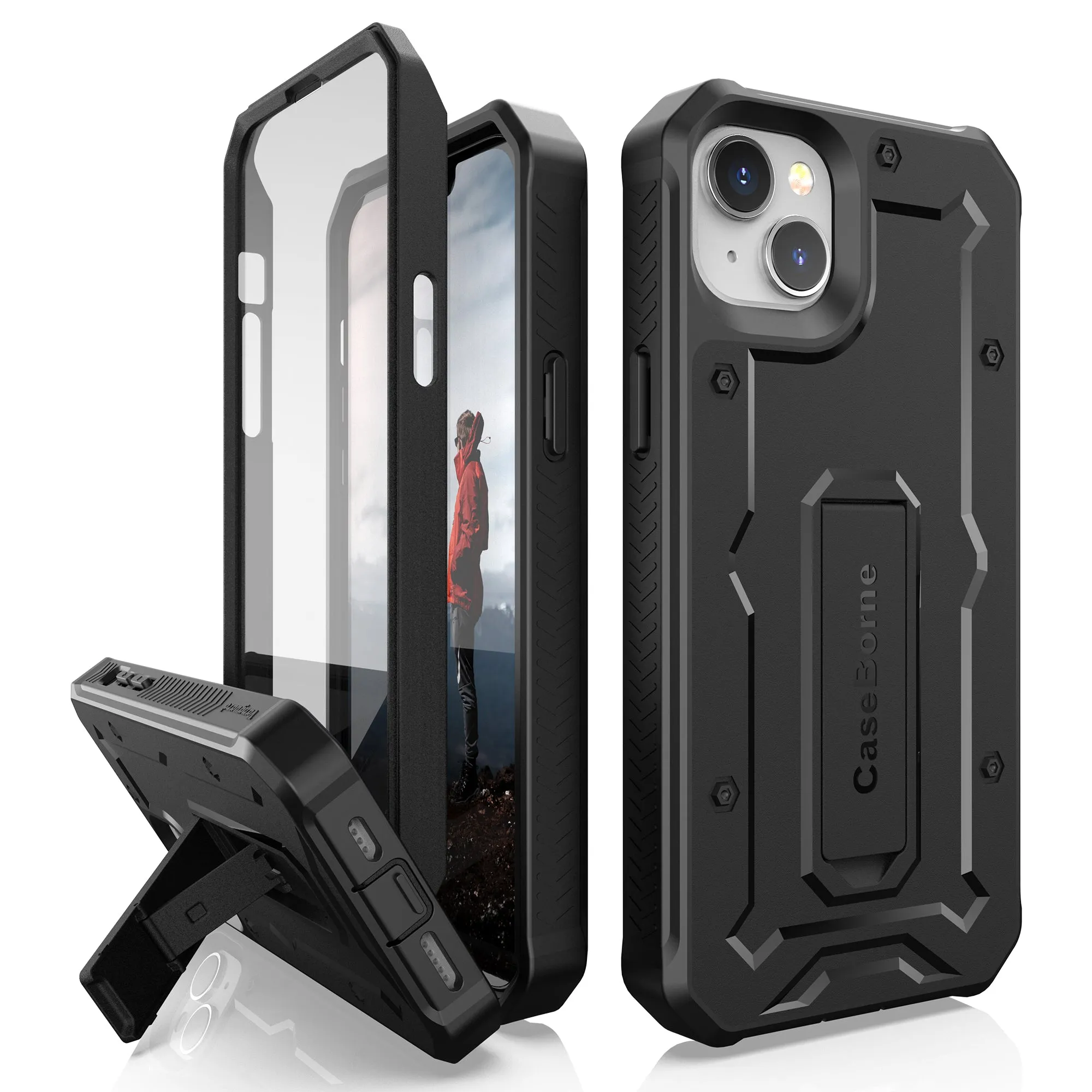 iPhone 14 Plus Rugged Case - Military Grade - 21 Feet Drop Proof
