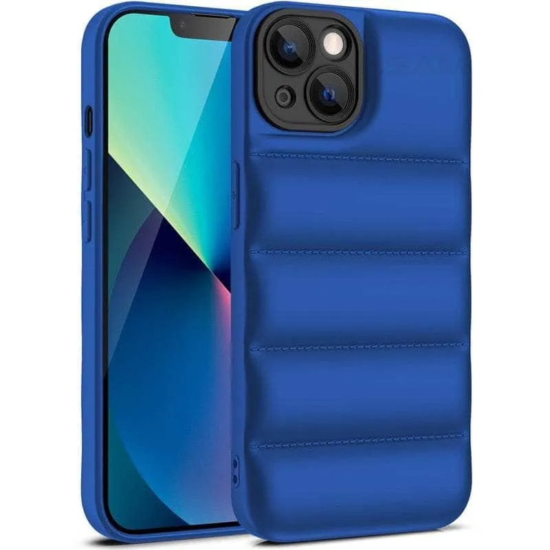 iPhone 14 Pro Down Jacket Puffer Soft Silicon Case