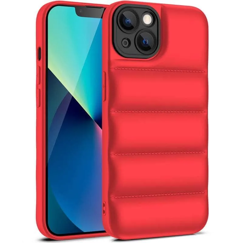 iPhone 14 Pro Down Jacket Puffer Soft Silicon Case