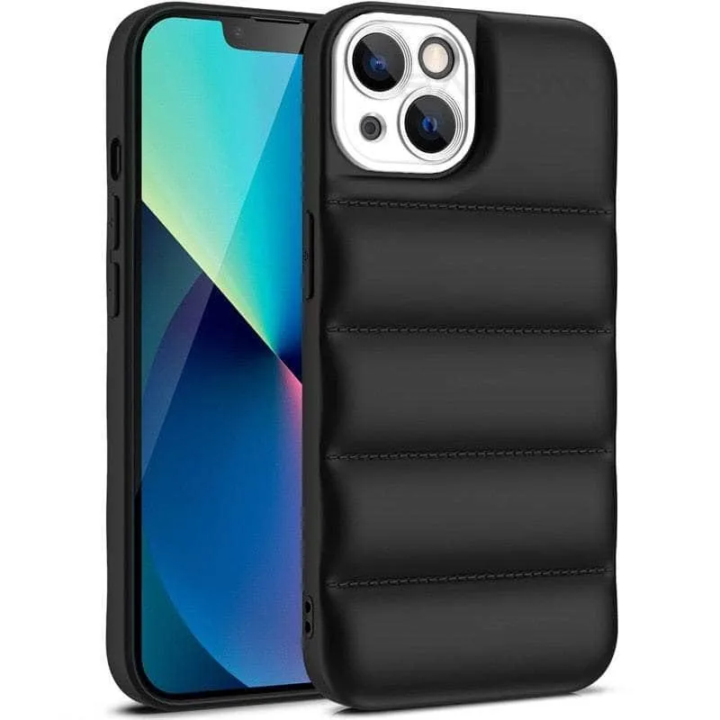 iPhone 14 Pro Down Jacket Puffer Soft Silicon Case