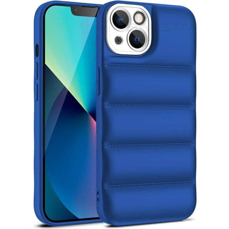 iPhone 14 Pro Down Jacket Puffer Soft Silicon Case