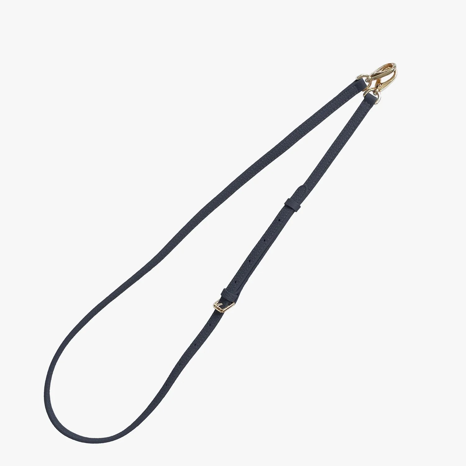 iPhone 14 Pro Max Leather Sling Card Case with Crossbody Leather Strap