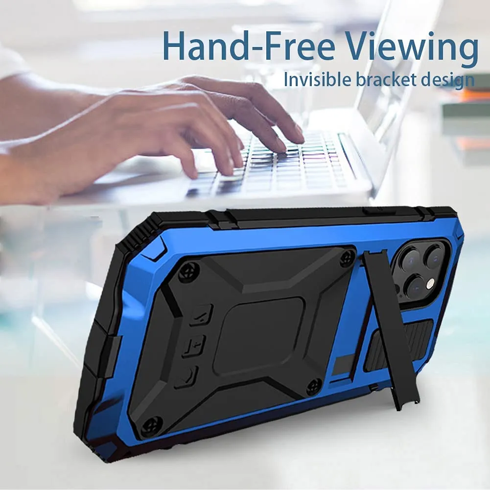 iPhone 14 Pro Max Metal Case with Kickstand | iPhone 14 Pro Max Aluminum Case