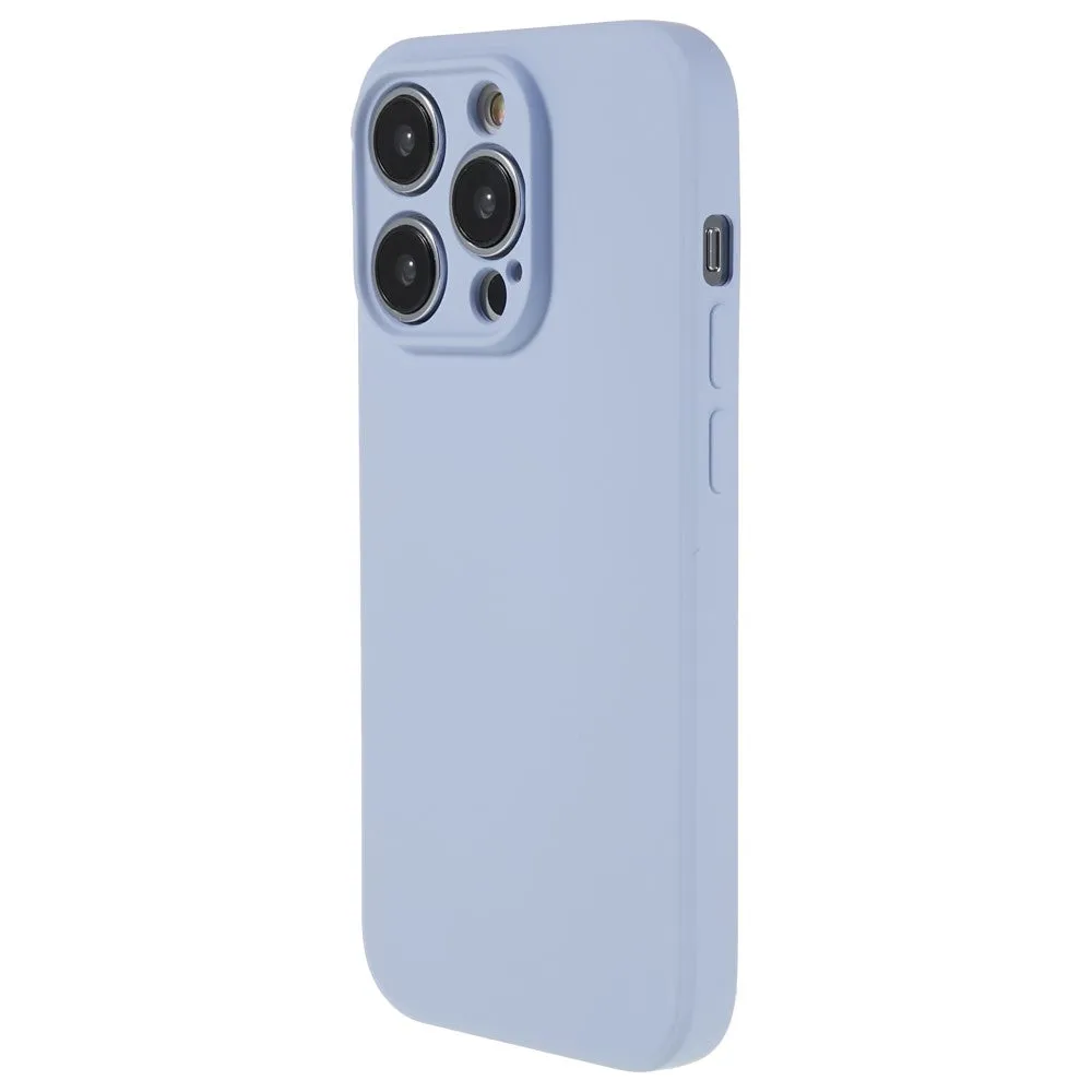 iPhone 14 Pro Max Rubber Case Cover with Camera Protection - Blue Purple (Matt)