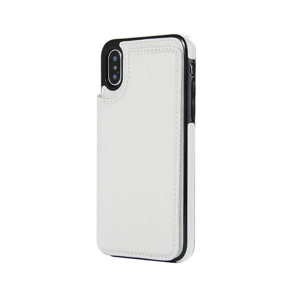 iPhone 14 Pro Max Slim Fit Leather Wallet Card Slots Flip Case