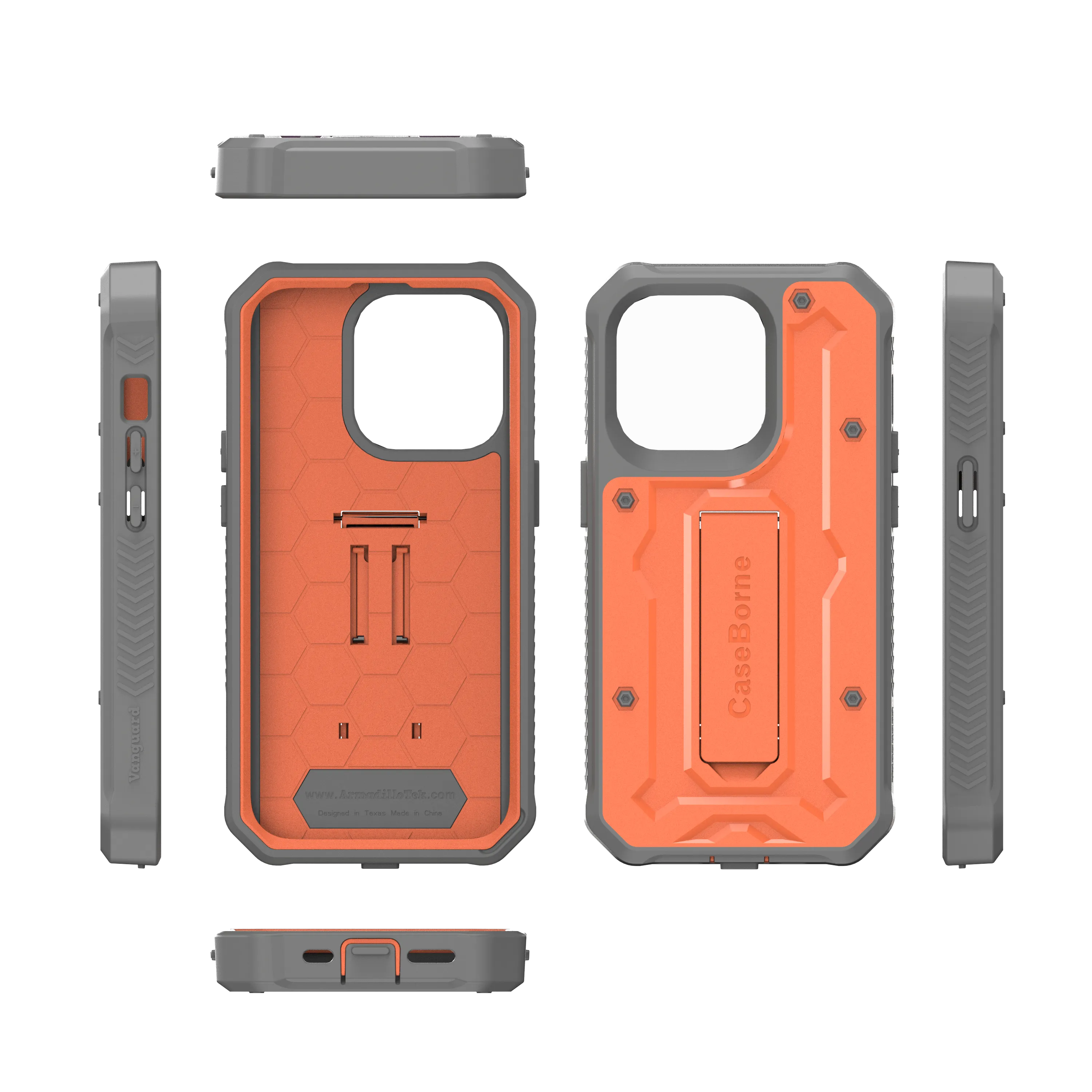 iPhone 14 Pro Rugged Case - Military Grade - 21 Feet Drop Proof