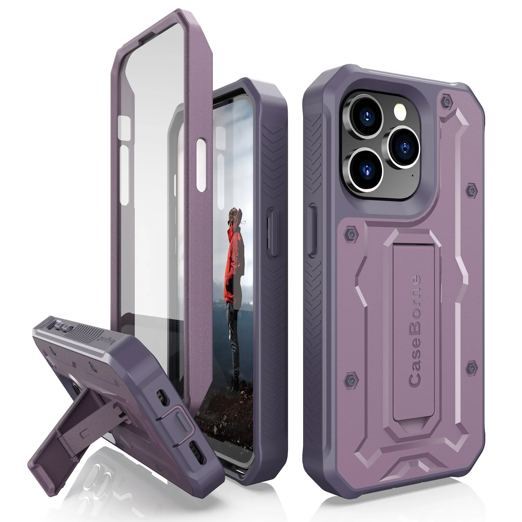 iPhone 14 Pro Rugged Case - Military Grade - 21 Feet Drop Proof