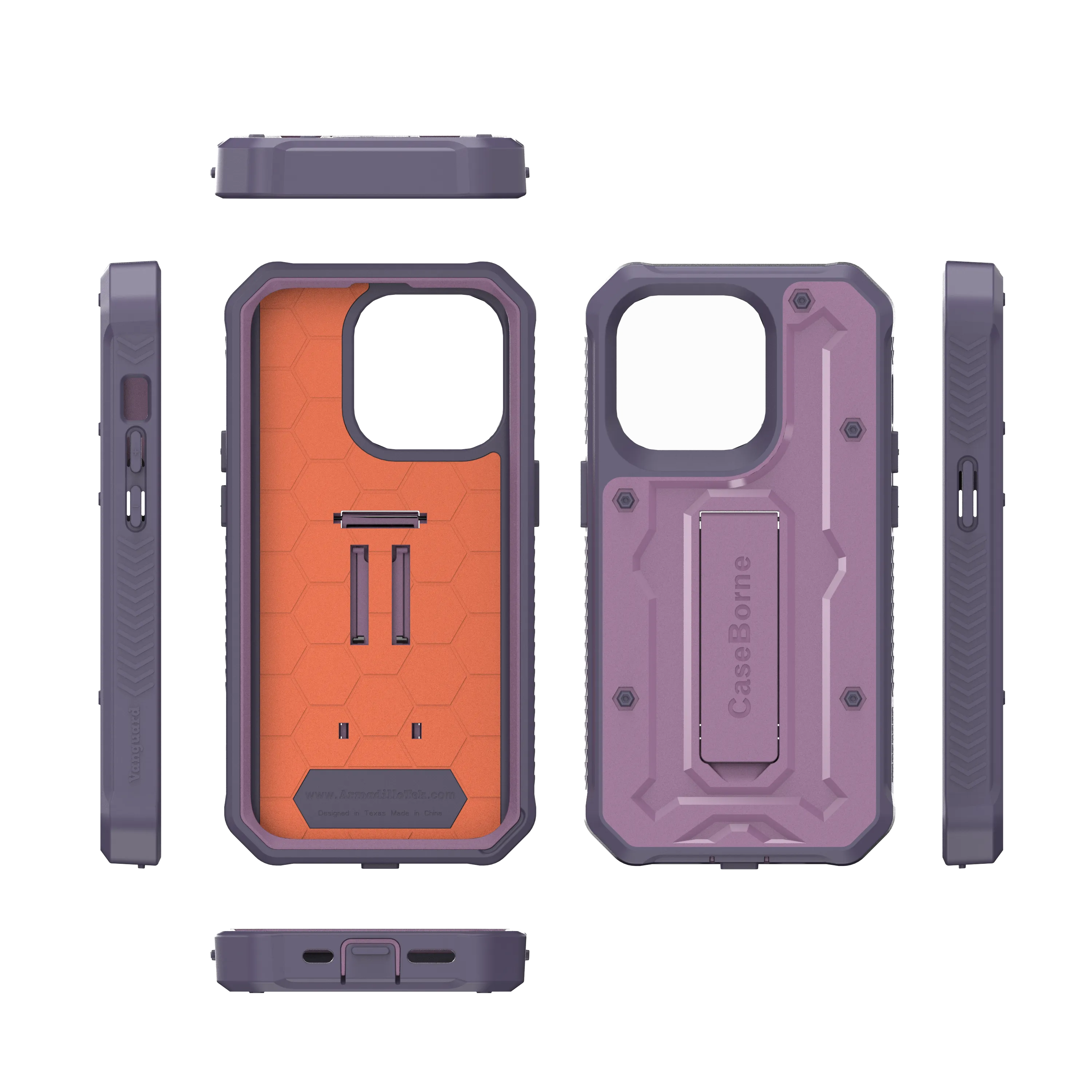 iPhone 14 Pro Rugged Case - Military Grade - 21 Feet Drop Proof