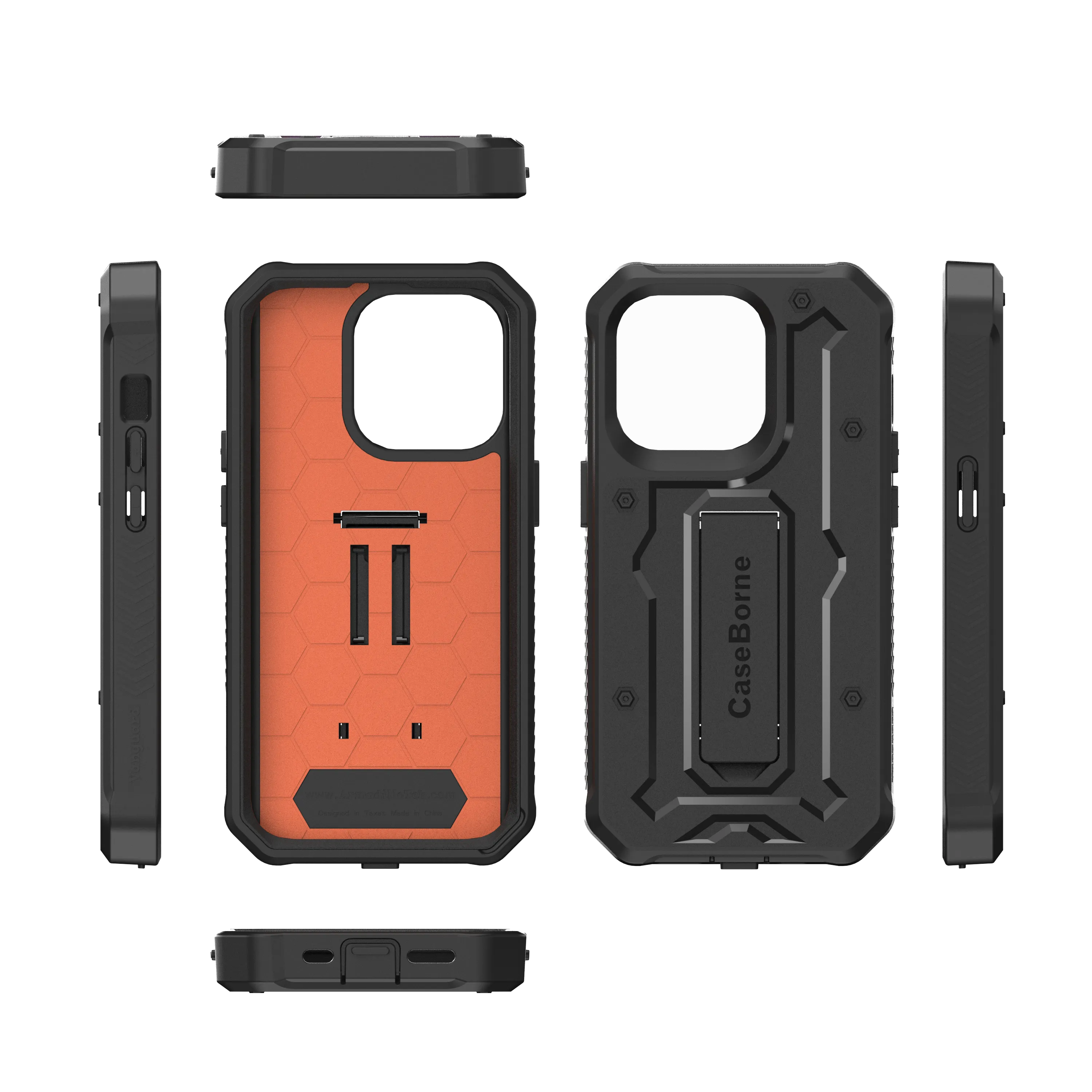 iPhone 14 Pro Rugged Case - Military Grade - 21 Feet Drop Proof
