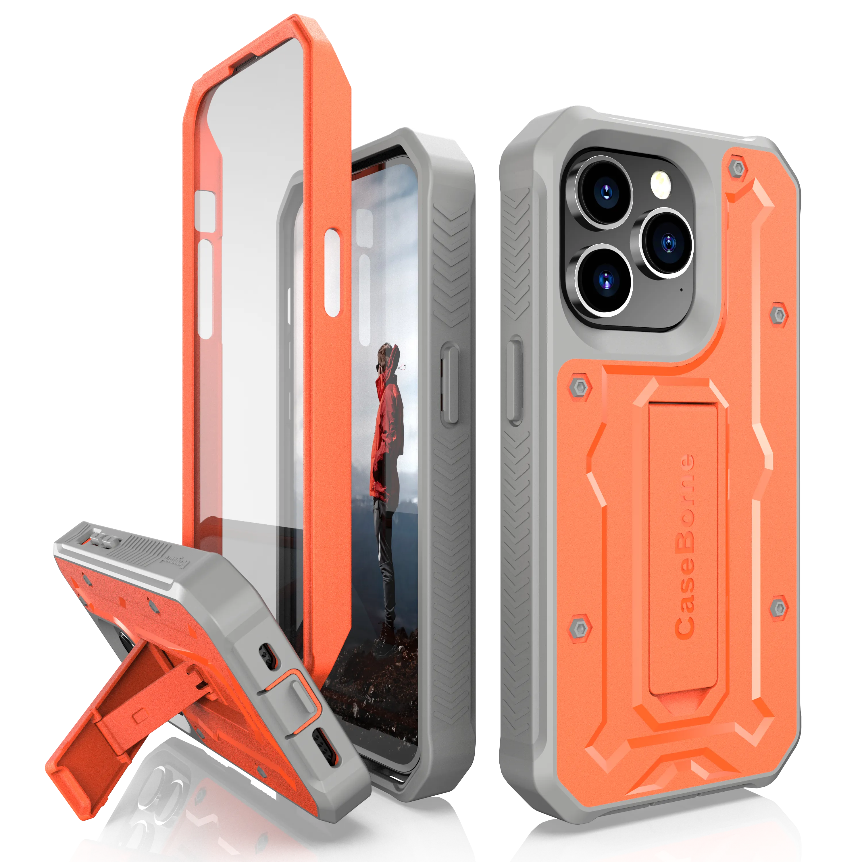 iPhone 14 Pro Rugged Case - Military Grade - 21 Feet Drop Proof