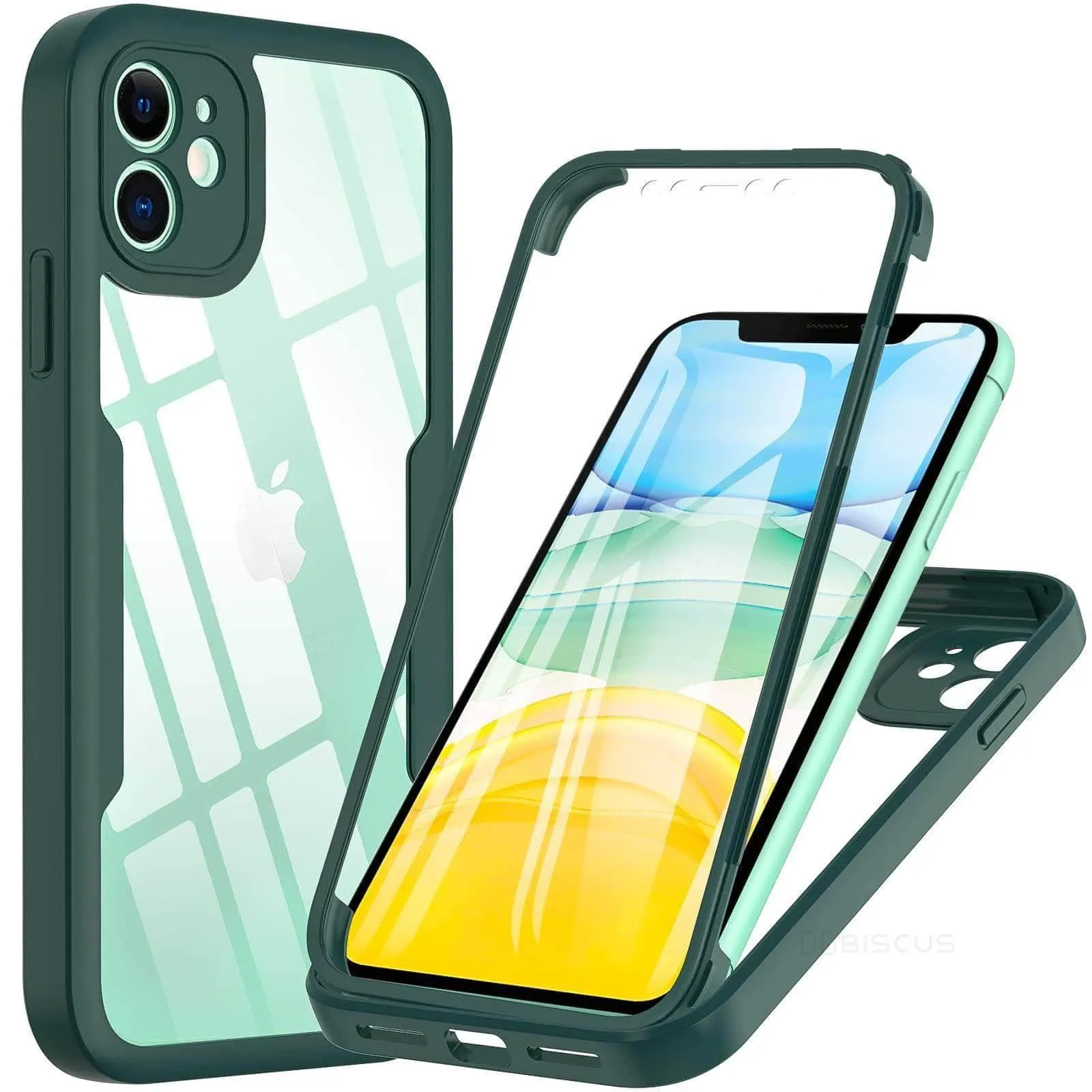 iPhone 15 Plus 360 Degree Full Body Rugged Case