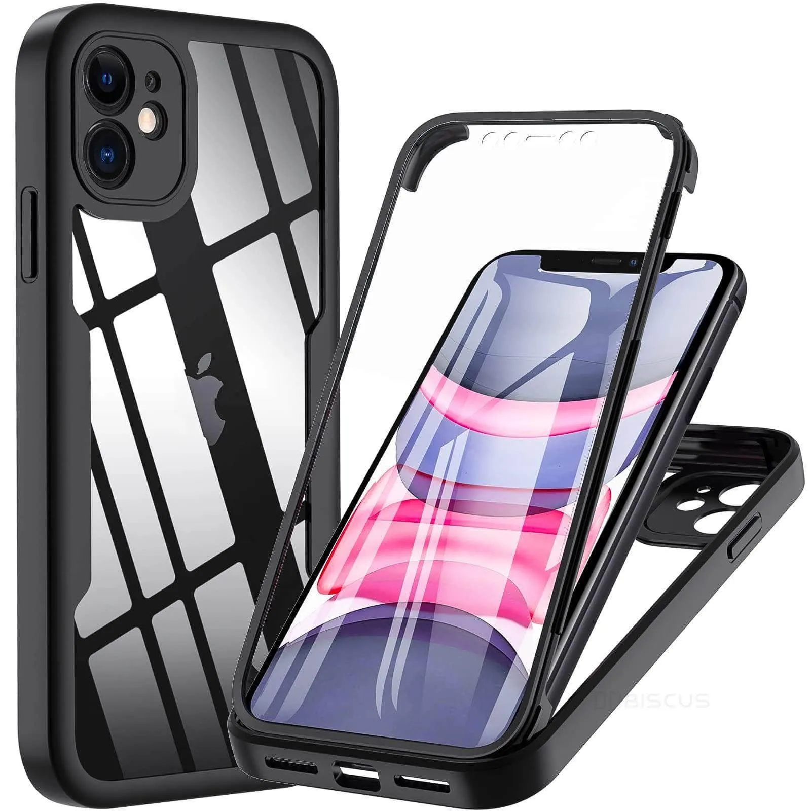 iPhone 15 Plus 360 Degree Full Body Rugged Case