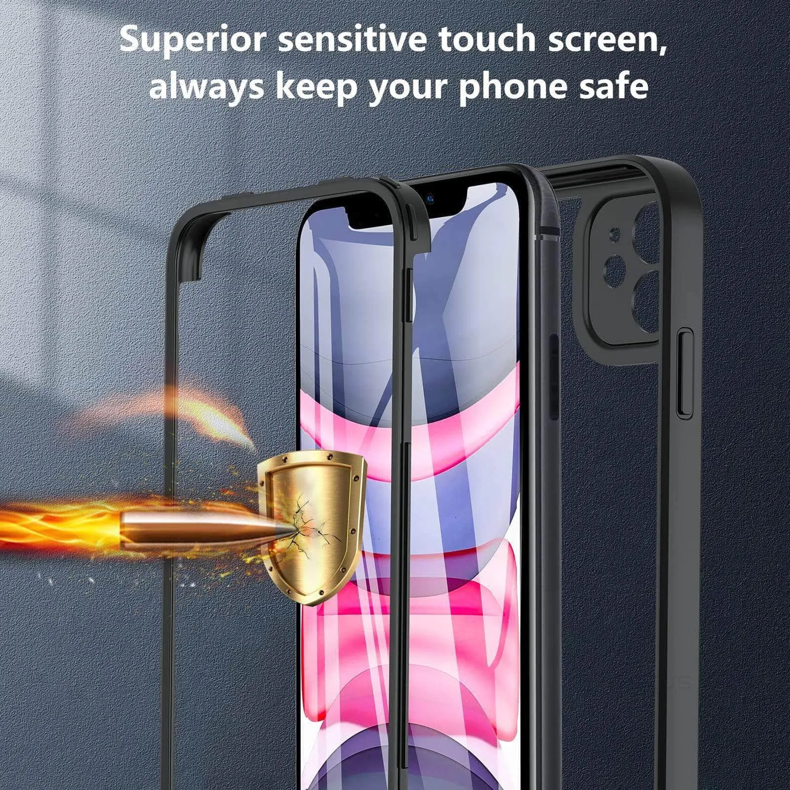 iPhone 15 Plus 360 Degree Full Body Rugged Case