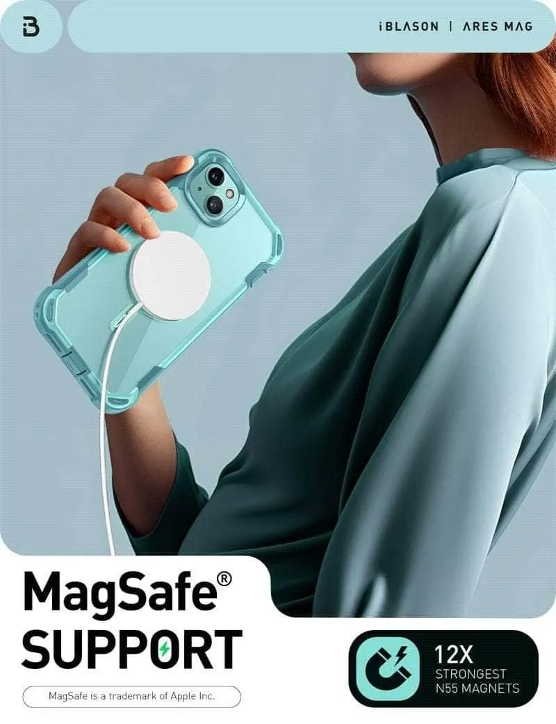iPhone 15 Plus I-BLASON AresMag Shockproof MagSafe Case