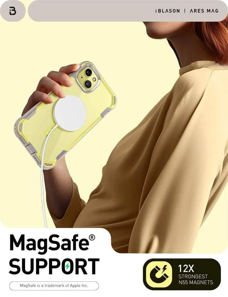 iPhone 15 Plus I-BLASON AresMag Shockproof MagSafe Case