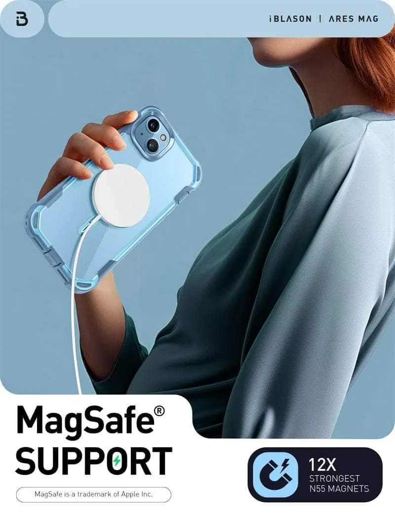 iPhone 15 Plus I-BLASON AresMag Shockproof MagSafe Case