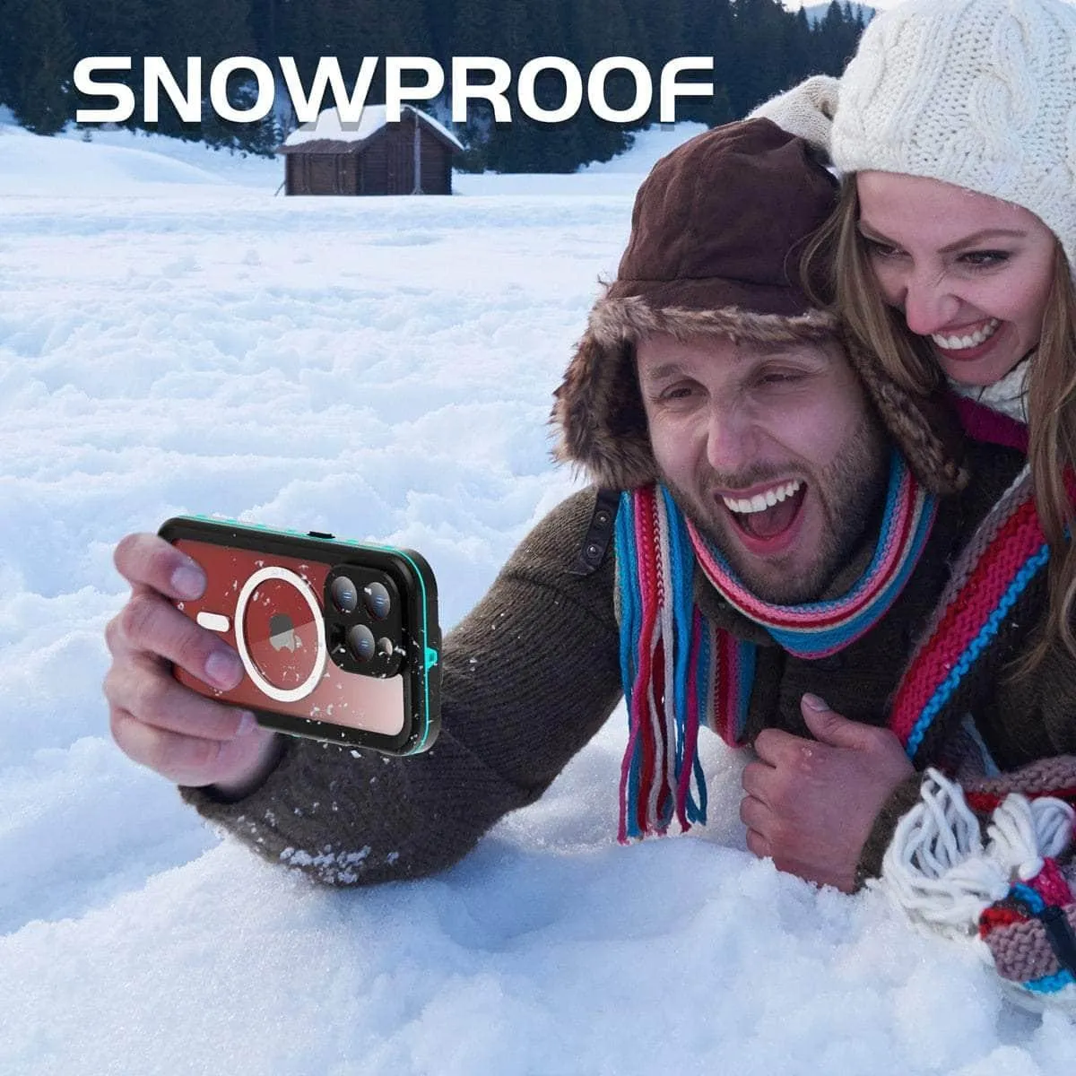 iPhone 15 Pro IP68 Waterproof Wireless MagSafe Case