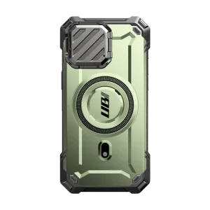 iPhone 15 Pro Max 6.7 inch Unicorn Beetle MAG XT MagSafe Case-Dark Green