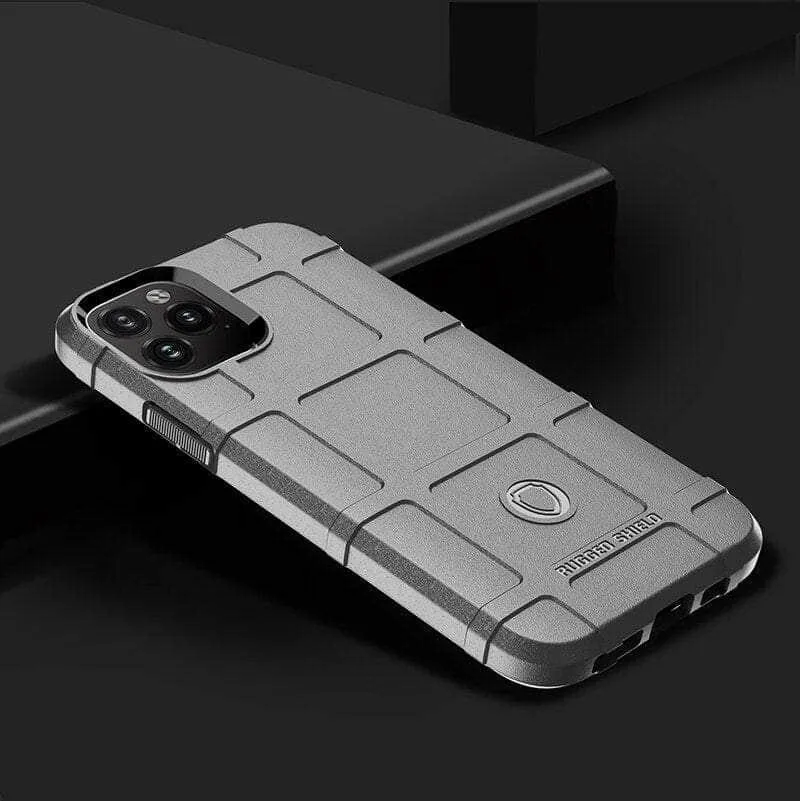 iPhone 15 Rugged Fiber Shield Matte Rubber Case