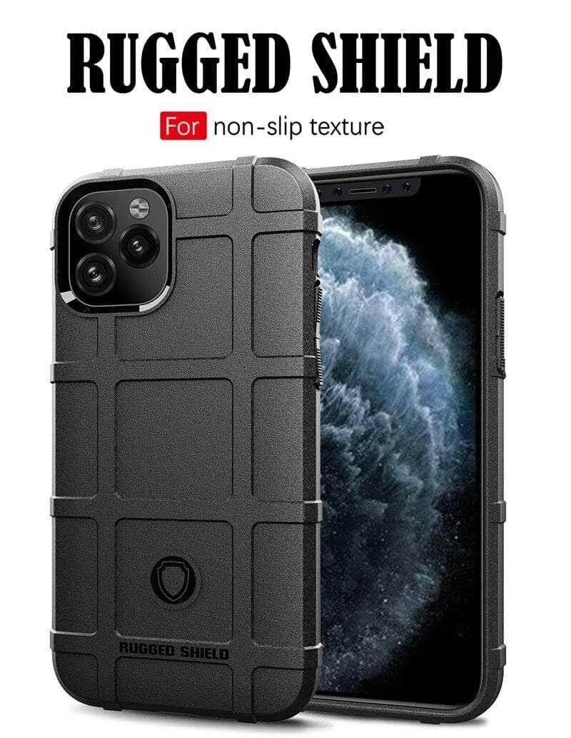 iPhone 15 Rugged Fiber Shield Matte Rubber Case
