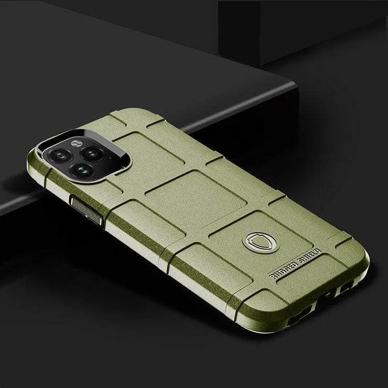 iPhone 15 Rugged Fiber Shield Matte Rubber Case