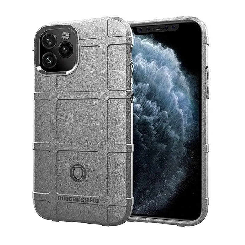 iPhone 15 Rugged Fiber Shield Matte Rubber Case