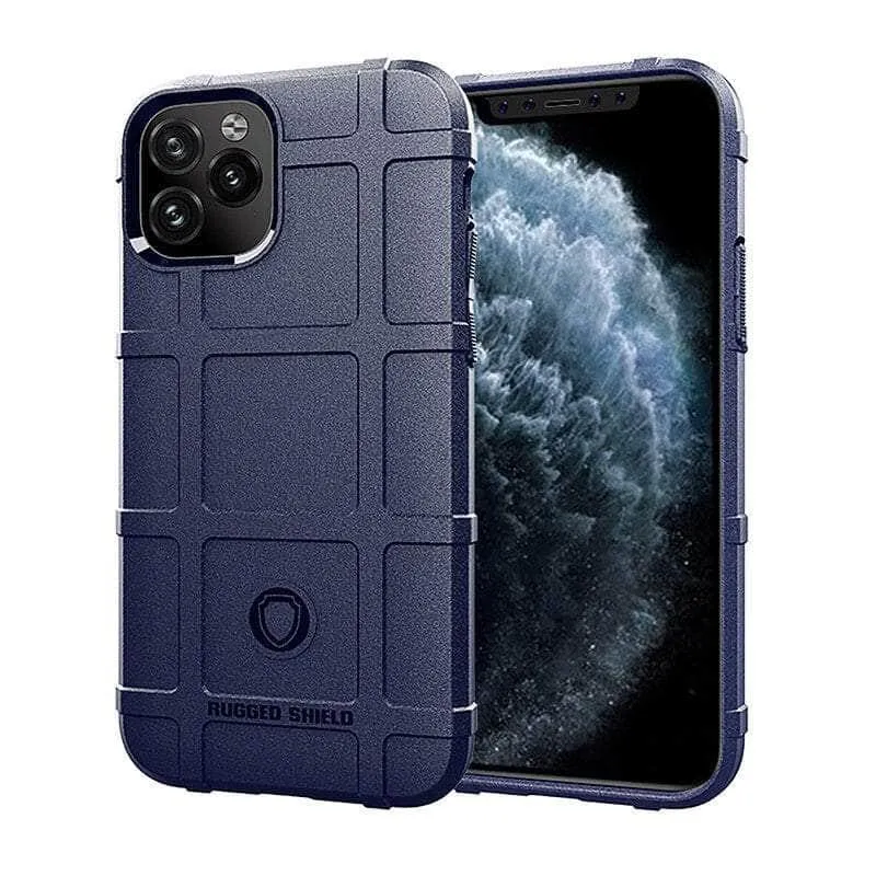 iPhone 15 Rugged Fiber Shield Matte Rubber Case